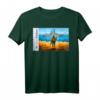 Ukrainische Flagge & Briefmarke T-Shirt – Patriotisches Geschenk für Damen, Herren & Kinder zum Muttertag, Vatertag & Geburtstag
