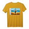 Ukrainische Flagge & Briefmarke T-Shirt – Patriotisches Geschenk für Damen, Herren & Kinder zum Muttertag, Vatertag & Geburtstag