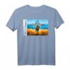 Ukrainische Flagge & Briefmarke T-Shirt – Patriotisches Geschenk für Damen, Herren & Kinder zum Muttertag, Vatertag & Geburtstag