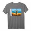 Ukrainische Flagge & Briefmarke T-Shirt – Patriotisches Geschenk für Damen, Herren & Kinder zum Muttertag, Vatertag & Geburtstag