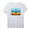 Ukrainische Flagge & Briefmarke T-Shirt – Patriotisches Geschenk für Damen, Herren & Kinder zum Muttertag, Vatertag & Geburtstag