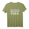 Papa Soldat T-Shirt - Melde mich mit neuem Dienstgrad für frischgebackene Väter im Militär