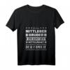 Damen Mittelkind Sandwichkind T-Shirt mit V-Ausschnitt – Perfekt für den mittleren Bruder in der Familie
