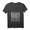 Damen Mittelkind Sandwichkind T-Shirt mit V-Ausschnitt – Perfekt für den mittleren Bruder in der Familie