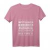 Damen Mittelkind Sandwichkind T-Shirt mit V-Ausschnitt – Perfekt für den mittleren Bruder in der Familie