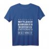 Damen Mittelkind Sandwichkind T-Shirt mit V-Ausschnitt – Perfekt für den mittleren Bruder in der Familie