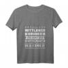 Damen Mittelkind Sandwichkind T-Shirt mit V-Ausschnitt – Perfekt für den mittleren Bruder in der Familie