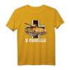 V Panther Deutscher mittlerer Panzer WW2 T-Shirt – Militärische digitale Kunst für Panzerenthusiasten und Liebhaber deutscher Panzertechnik