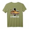 V Panther Deutscher mittlerer Panzer WW2 T-Shirt – Militärische digitale Kunst für Panzerenthusiasten und Liebhaber deutscher Panzertechnik