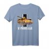 V Panther Deutscher mittlerer Panzer WW2 T-Shirt – Militärische digitale Kunst für Panzerenthusiasten und Liebhaber deutscher Panzertechnik