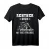 Motorrad Opa Rente Rentner Biker Geschenk T-Shirt – Lustiges Spruch-Design für Großväter, Ruhestand & Motorradfahrer