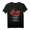 Moped Zweitakter Mofa Motorrad Spruch Geschenk Herren Mann T-Shirt - Vintage Retro Design für Moped- und Mofa-Fans