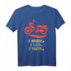 Moped Zweitakter Mofa Motorrad Spruch Geschenk Herren Mann T-Shirt - Vintage Retro Design für Moped- und Mofa-Fans