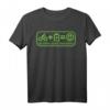 lächeln statt hecheln T-Shirt für eBike und Mountainbike Fahrer – Lustiges Geschenk für Radfahrer, Oma & Opa, Geburtstag & Ostern