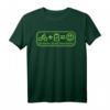 lächeln statt hecheln T-Shirt für eBike und Mountainbike Fahrer – Lustiges Geschenk für Radfahrer, Oma & Opa, Geburtstag & Ostern