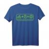 lächeln statt hecheln T-Shirt für eBike und Mountainbike Fahrer – Lustiges Geschenk für Radfahrer, Oma & Opa, Geburtstag & Ostern