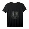 Damen Sak Yant Thai Tattoo Zwillings Tiger Muay T-Shirt mit V-Ausschnitt - Spirituelles Muay Thai & Thailand Souvenir für Fans