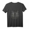 Damen Sak Yant Thai Tattoo Zwillings Tiger Muay T-Shirt mit V-Ausschnitt - Spirituelles Muay Thai & Thailand Souvenir für Fans