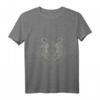 Damen Sak Yant Thai Tattoo Zwillings Tiger Muay T-Shirt mit V-Ausschnitt - Spirituelles Muay Thai & Thailand Souvenir für Fans