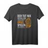 Tut Nix Will Nur Orgel Spielen Organist Kirchenmusiker Musik T-Shirt - Lustiges Geschenk für Musiker und Orgelspieler in der Kirche