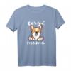 Corgi Dog Mama Damen Mädchen T-Shirt – Trendiges Welpe Mutter Hundeliebhaber Shirt für Geburtstag, Muttertag & Weihnachten