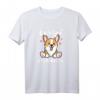 Corgi Dog Mama Damen Mädchen T-Shirt – Trendiges Welpe Mutter Hundeliebhaber Shirt für Geburtstag, Muttertag & Weihnachten