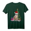 Lustiger hässlicher Weihnachts-Pullover mit Katze, Weihnachtsbaum und Lichtern – Originelles Geschenk für Katzenliebhaber und Weihnachtsfans