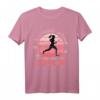 Running Mom Mutter Damen Marathon & Halbmarathon Lauf T-Shirt – Lustiges Geschenk für Läuferinnen und Läufer, ideal für Jogger und Marathon-Fans