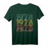 Vintage 44. Geburtstag T-Shirt 'Born 1978' im Retro-Stil - Lustiges Geschenk für Mutter, Vater, Damen & Herren