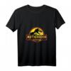 Lustiges Mutter T-Shirt mit Dinosaurier - Like A Walk In The Park V-Ausschnitt, perfektes Geschenk für Mutter, Schwester, Oma & Familienfeiern