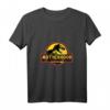 Lustiges Mutter T-Shirt mit Dinosaurier - Like A Walk In The Park V-Ausschnitt, perfektes Geschenk für Mutter, Schwester, Oma & Familienfeiern