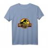 Lustiges Mutter T-Shirt mit Dinosaurier - Like A Walk In The Park V-Ausschnitt, perfektes Geschenk für Mutter, Schwester, Oma & Familienfeiern