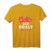 Lustiges Brautmutter T-Shirt zum Polterabend & HapDog - Perfektes Geschenk für die stolze Mama bei Hochzeit & Feier