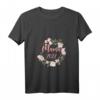 Damen Mama Schwangerschaft T-Shirt 2022 mit V-Ausschnitt - Perfekt zum Verkünden der Schwangerschaft & als Geschenk zur Baby Party