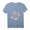 Damen Mama Schwangerschaft T-Shirt 2022 mit V-Ausschnitt - Perfekt zum Verkünden der Schwangerschaft & als Geschenk zur Baby Party