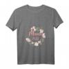 Damen Mama Schwangerschaft T-Shirt 2022 mit V-Ausschnitt - Perfekt zum Verkünden der Schwangerschaft & als Geschenk zur Baby Party