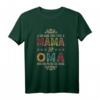 Ich Habe Zwei Titel Mama Und Oma Beste Mutter Muttertag T-Shirt - Lustiges Geschenk für Mama & Oma zum Geburtstag, Muttertag & Weihnachten