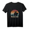 Mama Bär Zwillinge Muttertag T-Shirt - Retro Design für Zwillingsmütter, perfektes Geschenk zum Muttertag