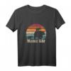 Mama Bär Zwillinge Muttertag T-Shirt - Retro Design für Zwillingsmütter, perfektes Geschenk zum Muttertag