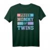 Stolze Mama der Zwillinge - Twin Mom Pride T-Shirt für Zwillingsmütter, perfekt als Geschenk