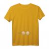 Damen Schwangerschaft T-Shirt mit V-Ausschnitt - Lustiges Zwillingsmutter-Geschenk zur Schwangerschaftsankündigung