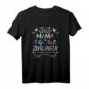 Mama von Zwillingen Spruch T-Shirt – Perfektes Geschenk für Schwangere und Zwillingsmütter, Baby Shower & Muttertag