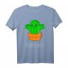 Lustiges süßes Kaktus Kuschel-T-Shirt – Humorvolles Design für Pflanzen- und Sukkulenten-Liebhaber, perfekt als Geschenk für Freunde und Familie