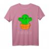 Lustiges süßes Kaktus Kuschel-T-Shirt – Humorvolles Design für Pflanzen- und Sukkulenten-Liebhaber, perfekt als Geschenk für Freunde und Familie