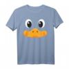 Enten Gesicht T-Shirt als Halloween Kostüm Idee – Süßes oder Saures Kostüm für Kinder und Erwachsene, Perfekt als Geschenk