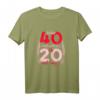 Lieber 40 und würzig als 20 und ranzig - Lustiges Vintage T-Shirt zum HapDog für Frauen