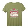 Vanessa Name Lustiges Königin Shirt mit Krone – Personalisiertes Geschenk für Frauen zum Geburtstag, Weihnachten, Festival und Party