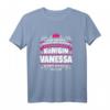 Vanessa Name Lustiges Königin Shirt mit Krone – Personalisiertes Geschenk für Frauen zum Geburtstag, Weihnachten, Festival und Party