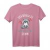 Verrückte Waschbär Dame - Süßes und Sarkastisches Waschbären Damen T-Shirt als Geschenk zu Weihnachten, Geburtstagen & Muttertag