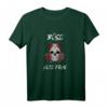Böse alte Frau Totenkopf T-Shirt – Lustiges Camouflage Design für Rentnerinnen, Omas & Großmütter, perfekt für Halloween, Vatertag & Geburtstage